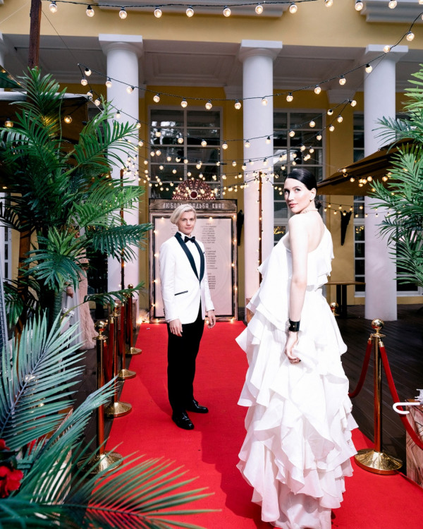 Свадьба в стиле Каннского кинофестиваля