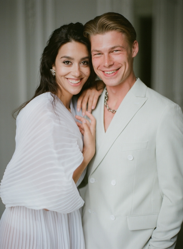 Стильная свадебная съемка в эстетике фильма «Дом