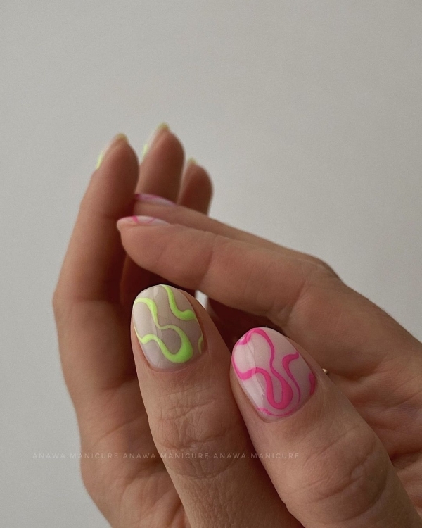 30 идей летнего свадебного маникюра