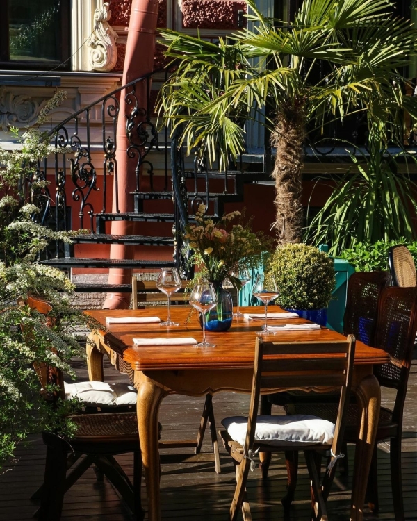 Рестораны с открытыми верандами в Питере 2022