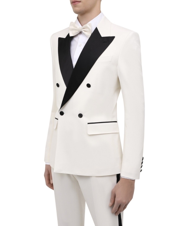 Где купить белый смокинг жениху?