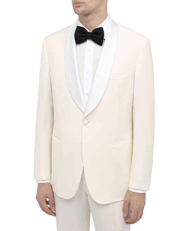 Где купить белый смокинг жениху?