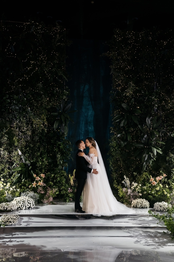 Свадебный декор в стиле сказочного леса от