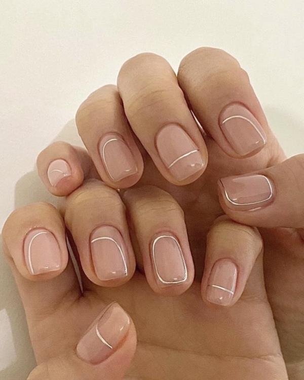 20 идей естественного свадебного маникюра на лето