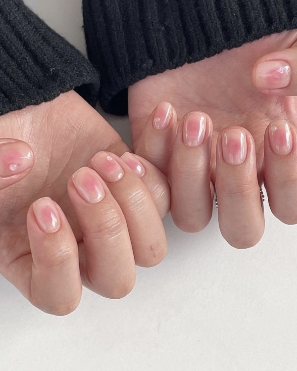 20 идей естественного свадебного маникюра на лето