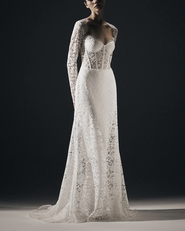 15 корсетных свадебных платьев