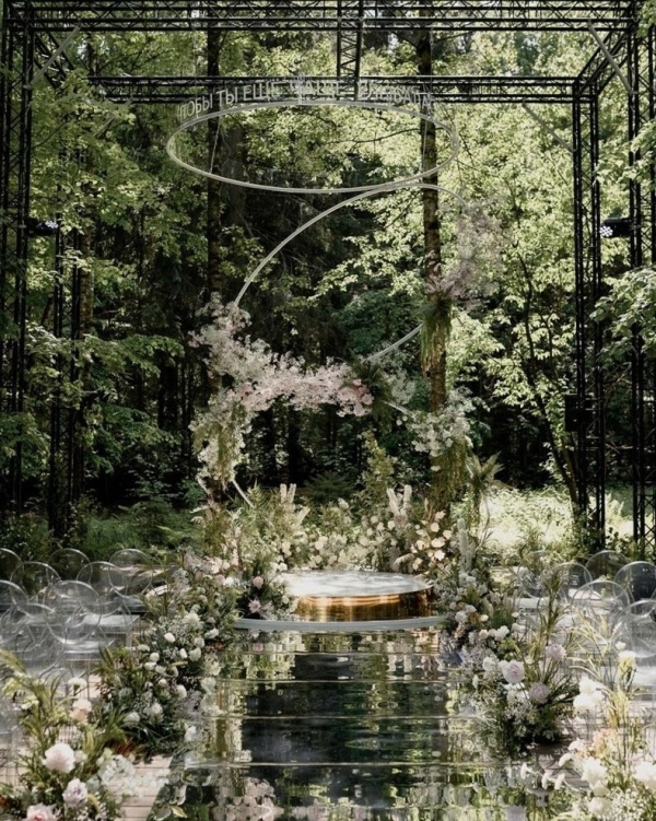 Как концептуально оформить зону церемонии?