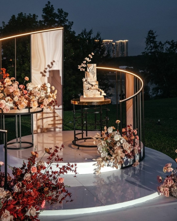 Как концептуально оформить зону церемонии?