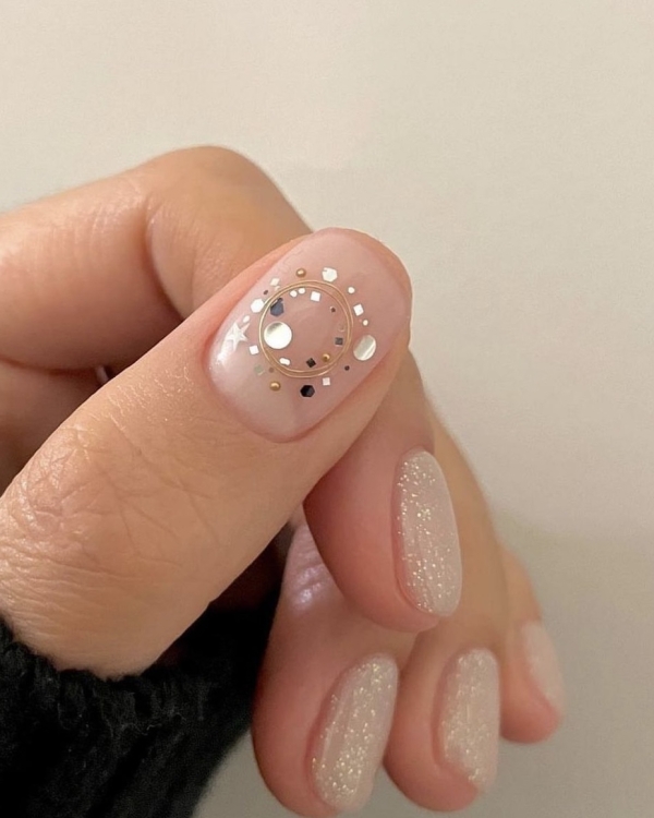 20 идей естественного свадебного маникюра на лето