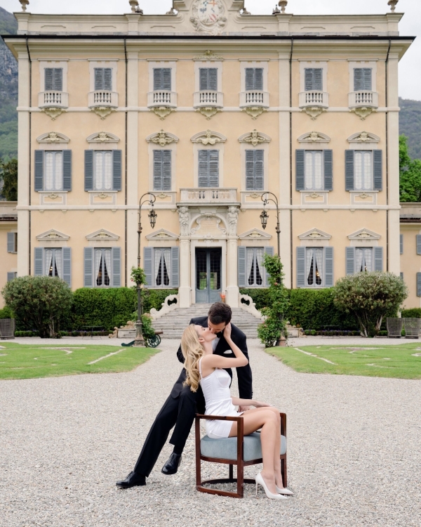 Свадьба в европейском стиле на исторической вилле