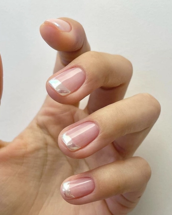 20 идей естественного свадебного маникюра на лето