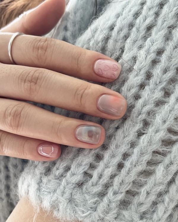 20 идей естественного свадебного маникюра на лето