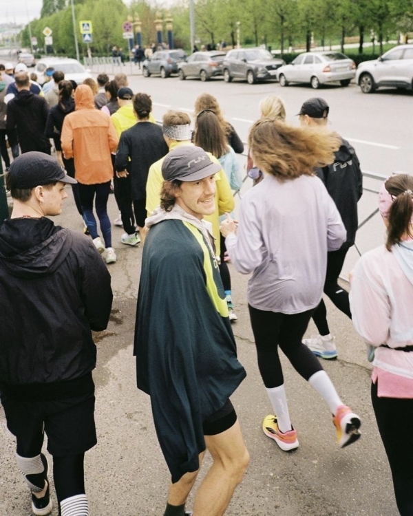 Открытие киносада в DFF, городская пробежка с