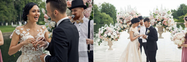 Танцующие звёзды: свадьба в загородном ресторане «Вилла