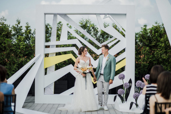 Яркая свадьба Кости и Кати