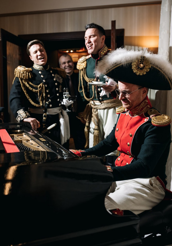 Мальчишник TOP15MOSCOW в отеле BELMOND GRAND HOTEL