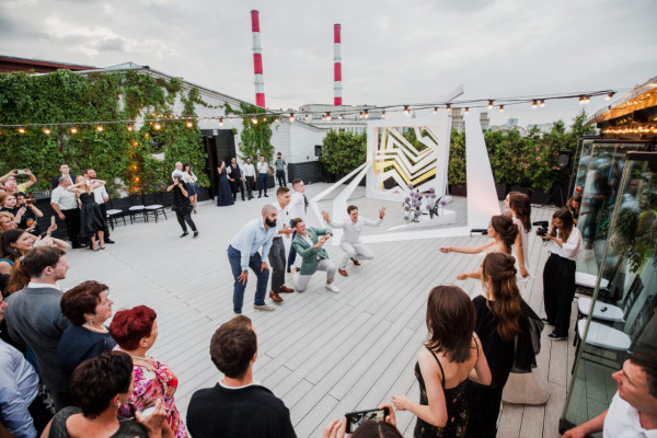 Яркая свадьба Кости и Кати