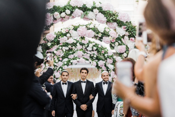 Колоритная свадьба в Монте-Карло