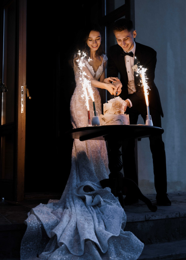 Свадьба в атмосферном замке в Павловске