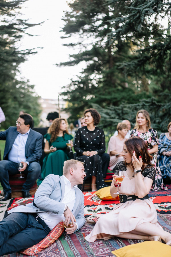 Колоритная свадьба в Грузии