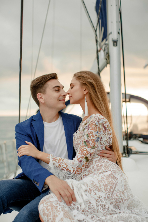 Предсвадебная съемка на побережье Аджарии