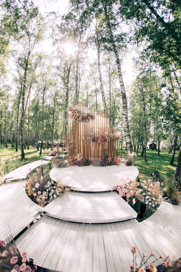 Двухдневная душевная свадьба в Подмосковье