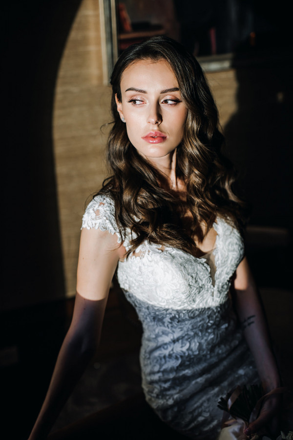 Классическая сдержанная свадьба в центре Москвы