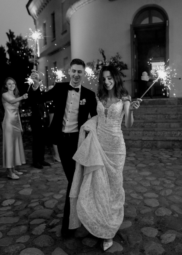 Свадьба в атмосферном замке в Павловске