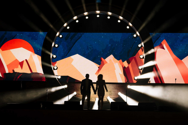 Колоритная свадьба в Грузии