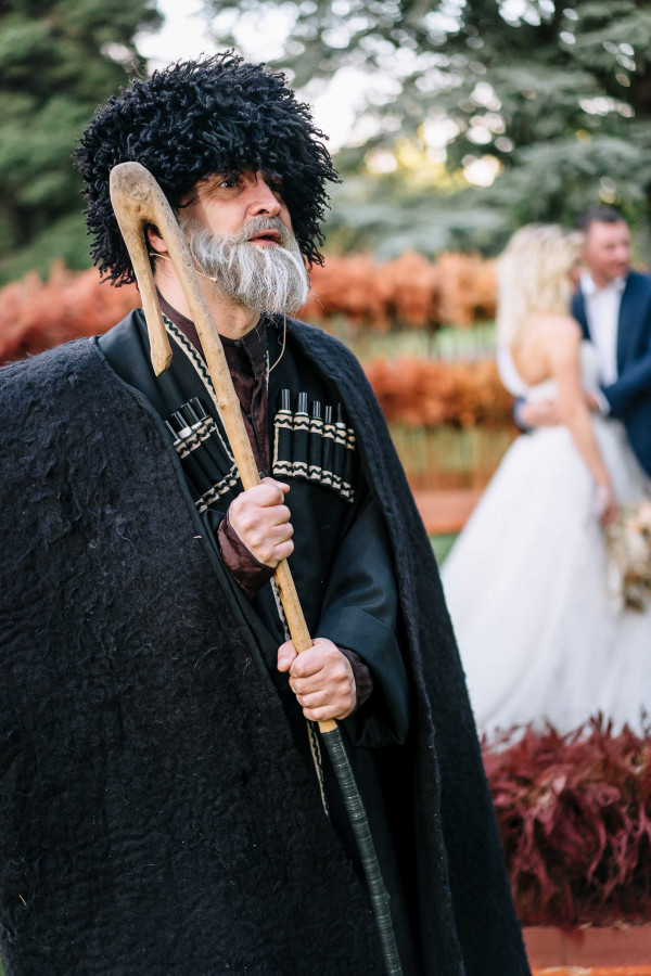 Колоритная свадьба в Грузии