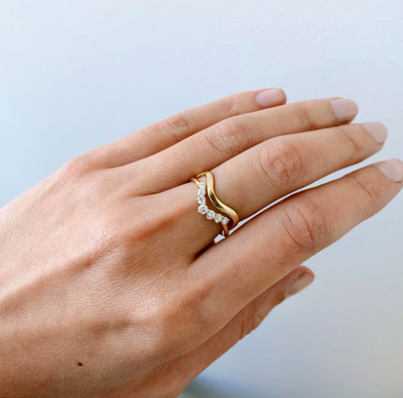 Необычные обручальные кольца