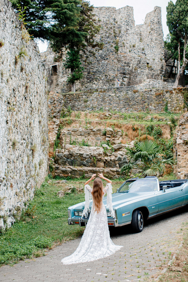 Предсвадебная съемка на побережье Аджарии