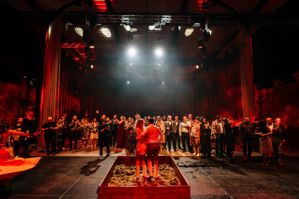 Колоритная свадьба в Грузии