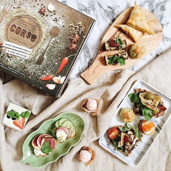 Corso Catering запустили доставку романтических ужинов