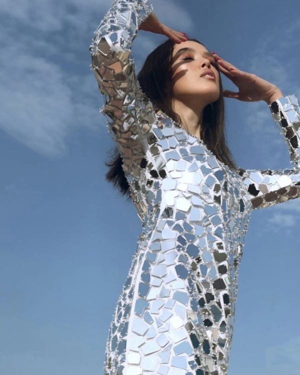 9 серебристых платьев для свадьбы в 2022