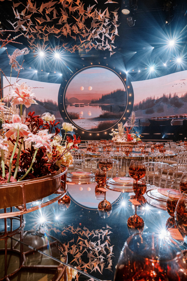 Свадьба с парящими птицами в Barvikha Concert