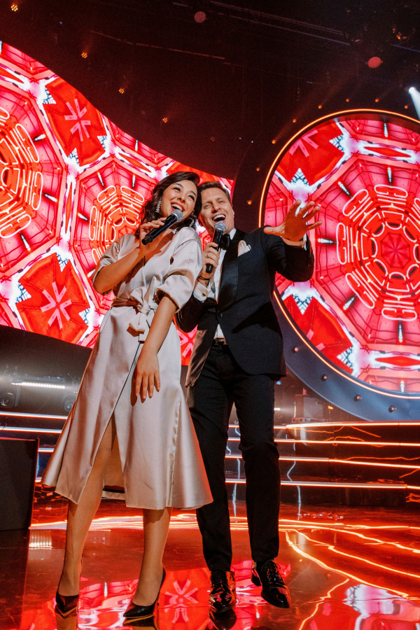 Свадьба с парящими птицами в Barvikha Concert