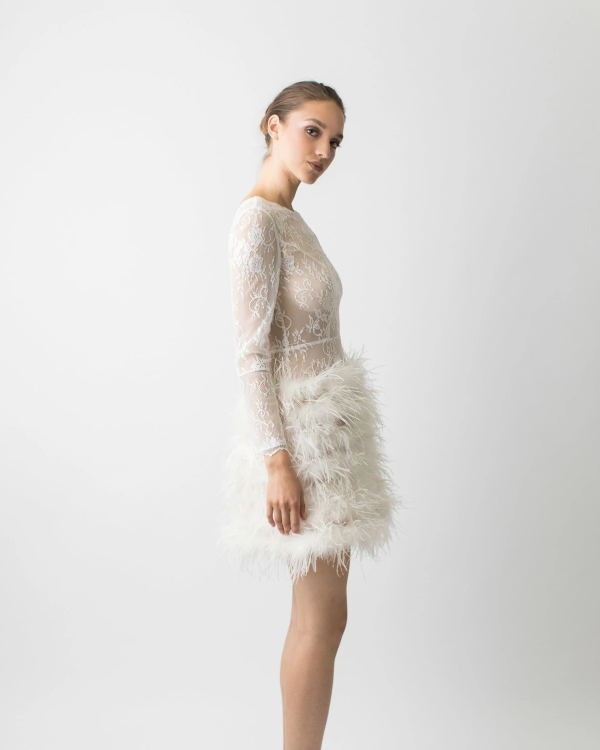 «Голые» свадебные платья — самый дерзкий тренд