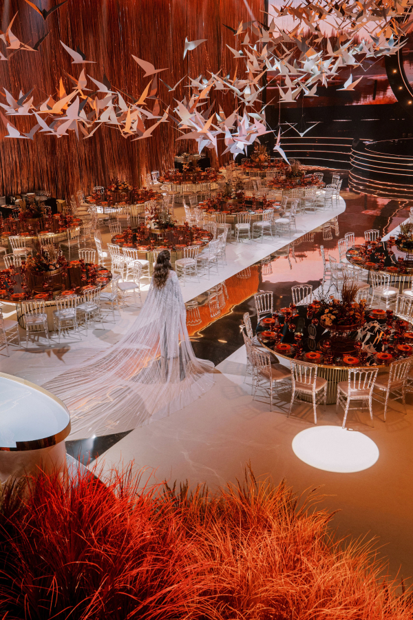 Свадьба с парящими птицами в Barvikha Concert