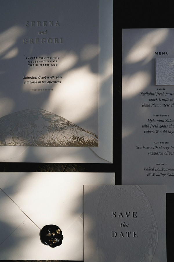 Модная свадебная съемка на Миконосе от Kiss