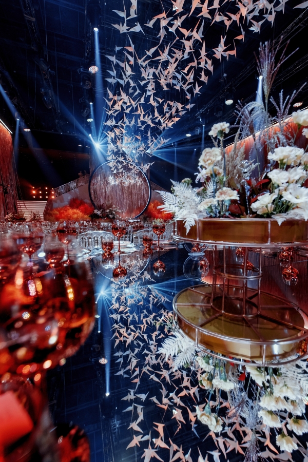 Свадьба с парящими птицами в Barvikha Concert