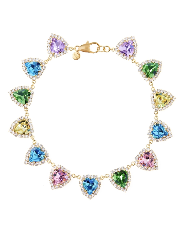 Самые модные колье с большими камнями на