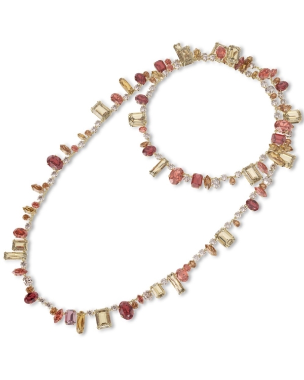 Самые модные колье с большими камнями на