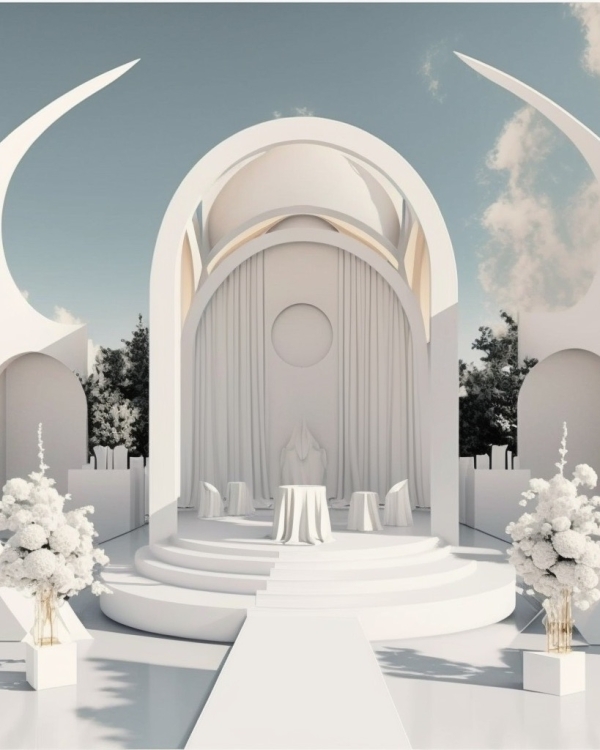 Как может выглядеть свадьба, созданная в коллаборации