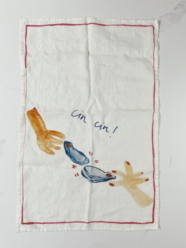 Глубокая печать, ткани и наивные рисунки. Показываем