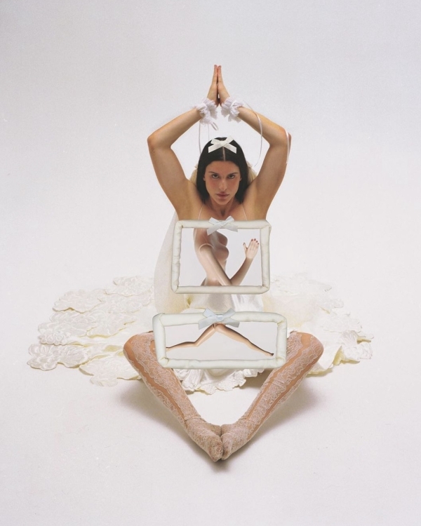 Колготки — любимый тренд модных невест 2024. Какие