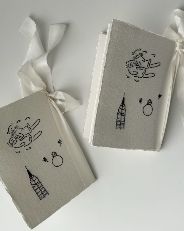 Вам письмо! 20+ минималистичных свадебных приглашений на