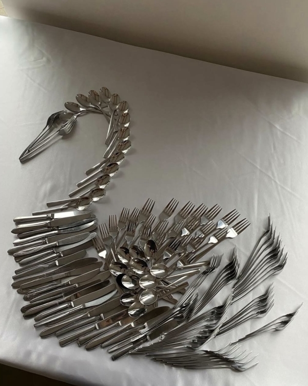 Трендовый декор — с эффектом металлик. Вдохновляемся референсами