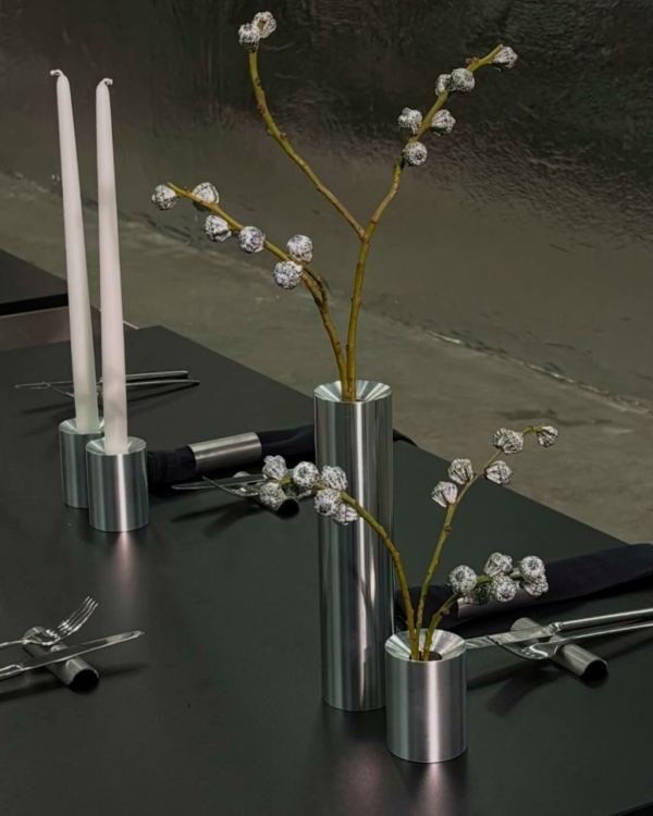 Трендовый декор — с эффектом металлик. Вдохновляемся референсами