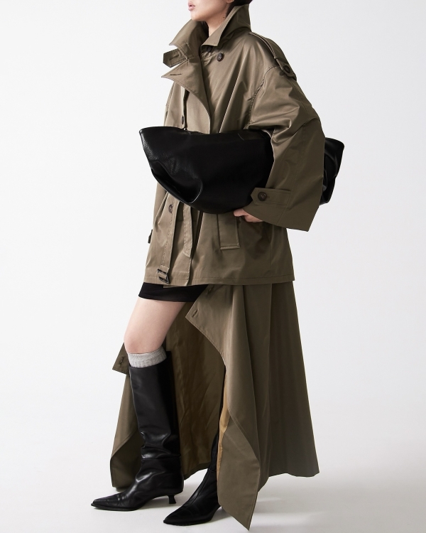 Не бежевым едины. Интересные тренчи для невест,